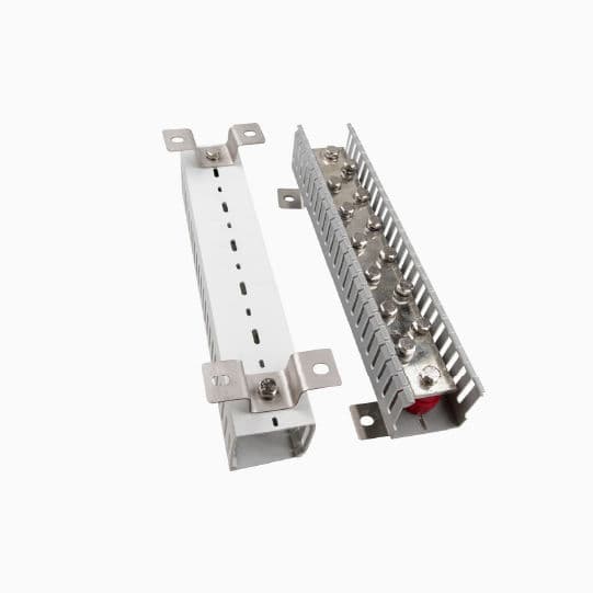 600A 12 Stud Busbars Red
