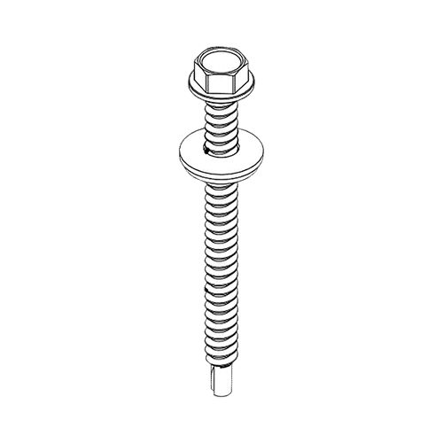 UNIRAC #12-14 X 2.50 SCREW HDW SS SD