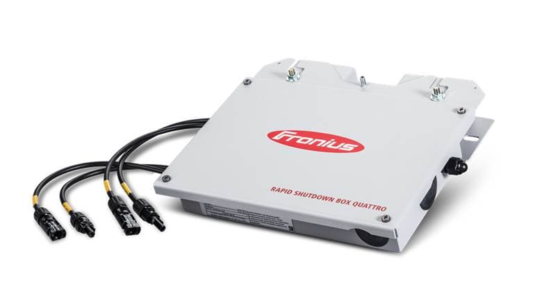 Fronius Rapid Shutdown Box Quattro - NEC 2014 RSD Solution